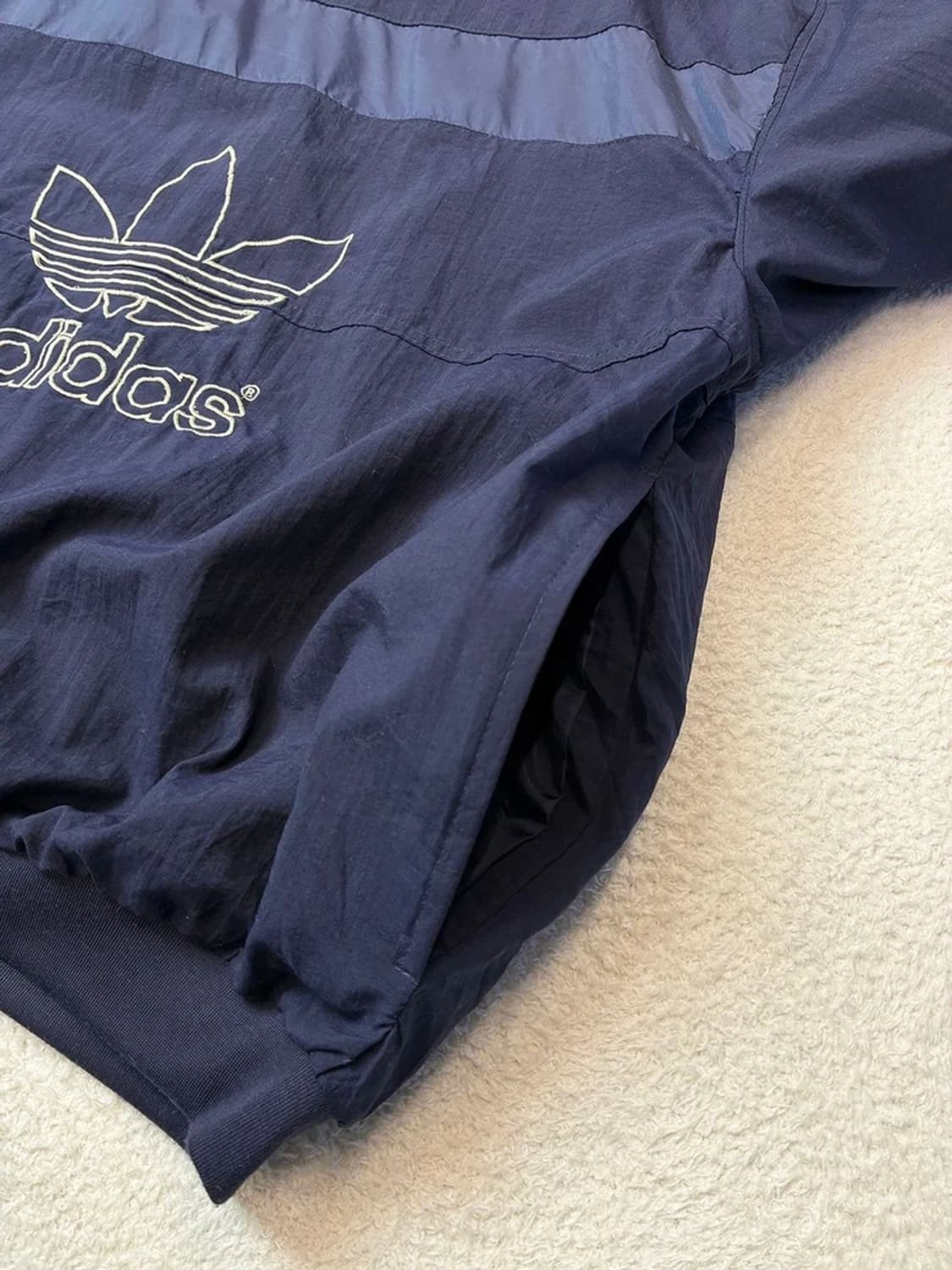 아디다스 90's 트레포일 자수로고 윈드 웜업 PN6030 상품이미지5