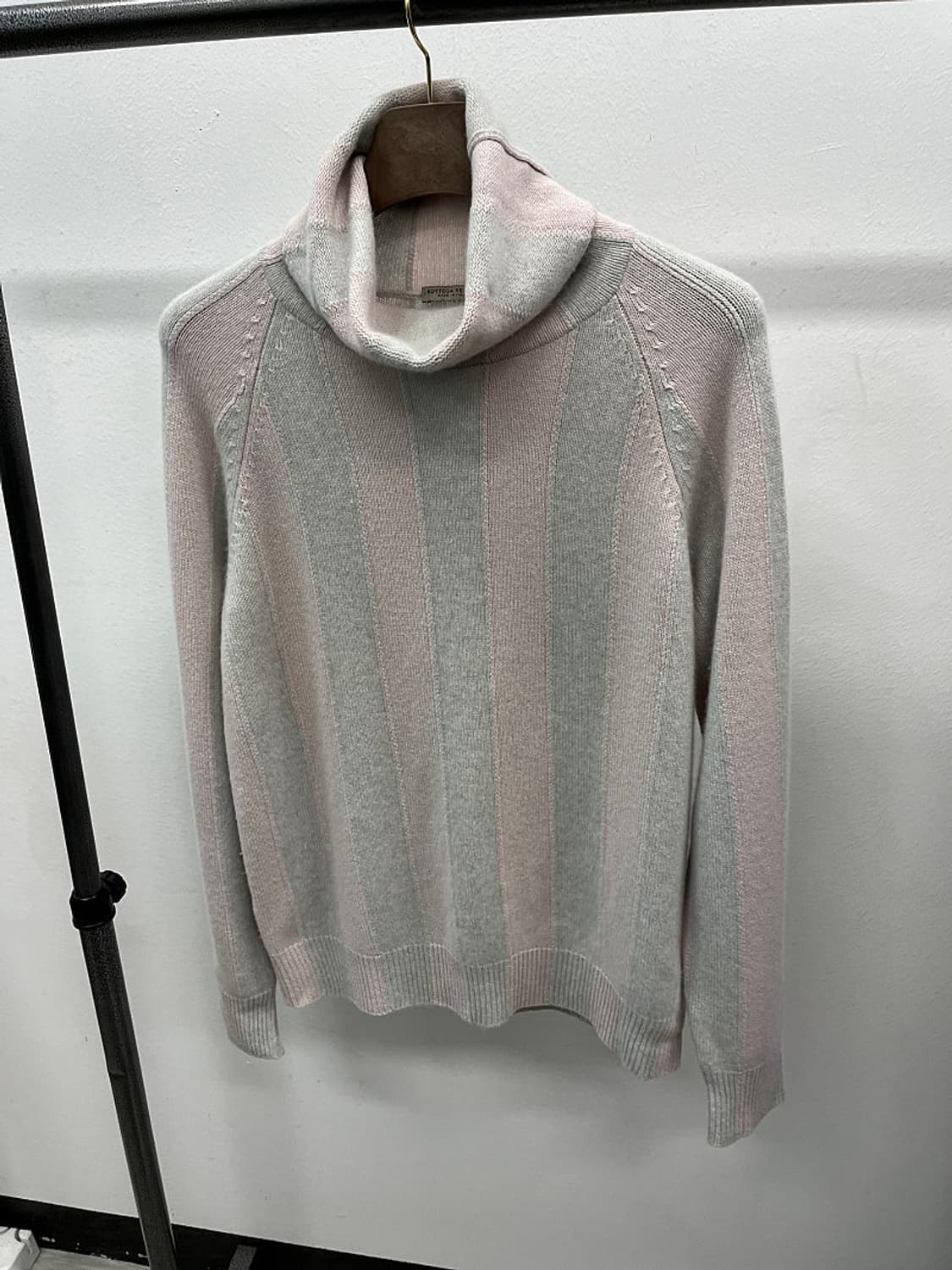 여) 보테가베네타 베이비핑크 캐시미어100% 니트 상품이미지1