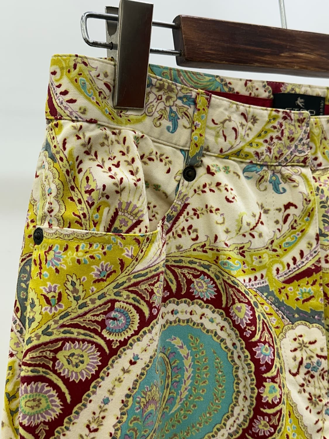 에트로 페이즐리 팬츠 상품이미지6