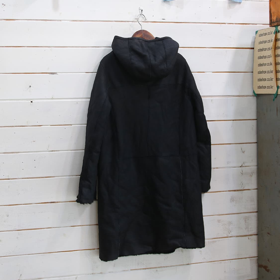 CARA O CRUZ 양가죽 무스탕 코트 (여성용 11) 상품이미지3