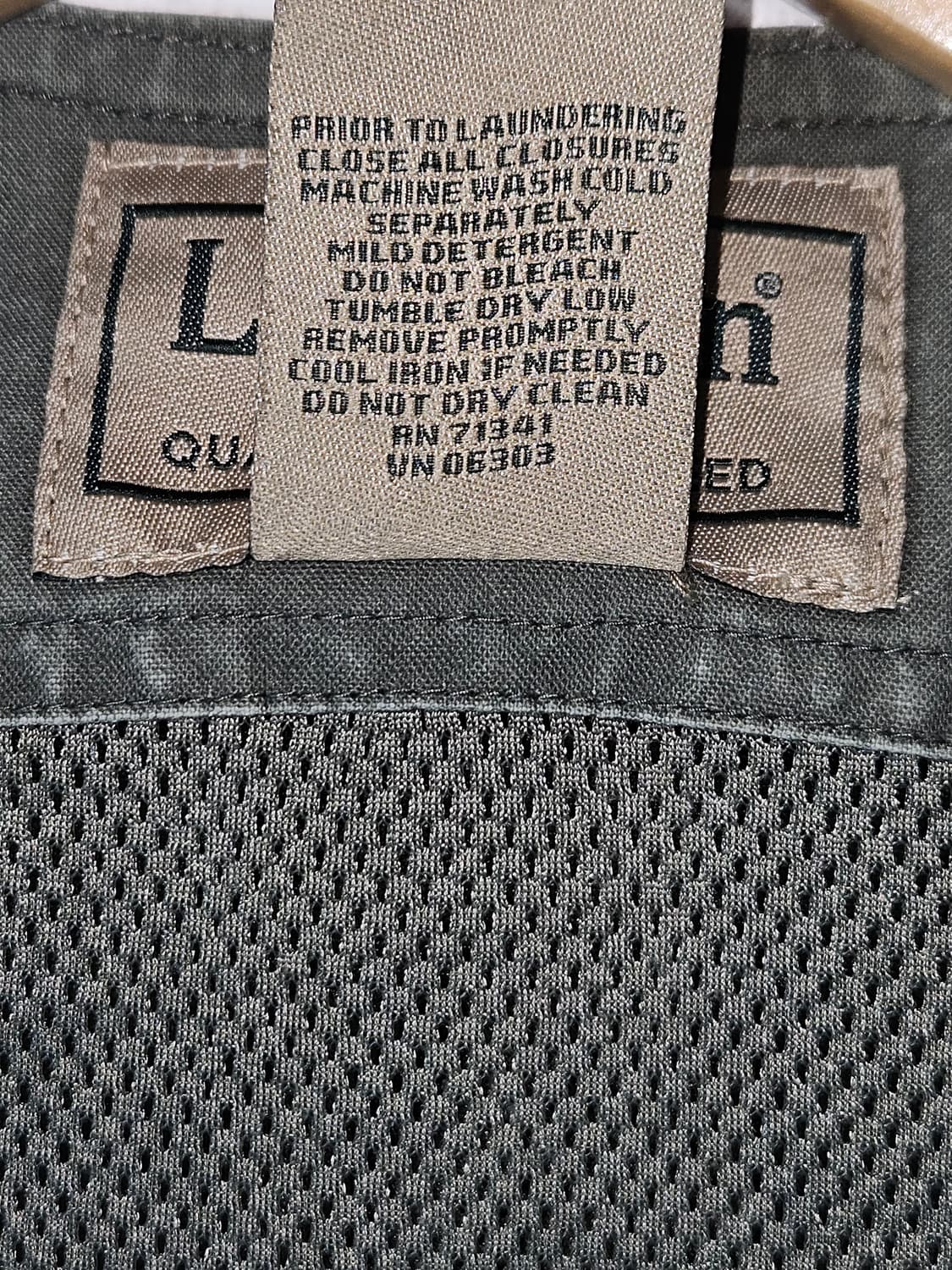 90s 엘엘빈 L.L.BEAN 유틸리티 베스트 조끼 자켓 빈티지 M 상품이미지4