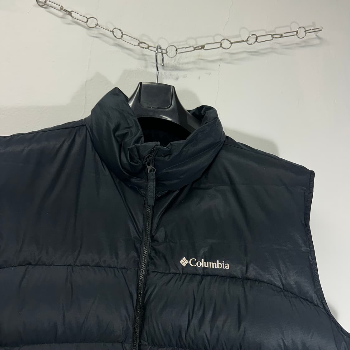 2XL 컬럼비아 블랙 옴니히트 구스다운 패딩조끼 상품이미지4