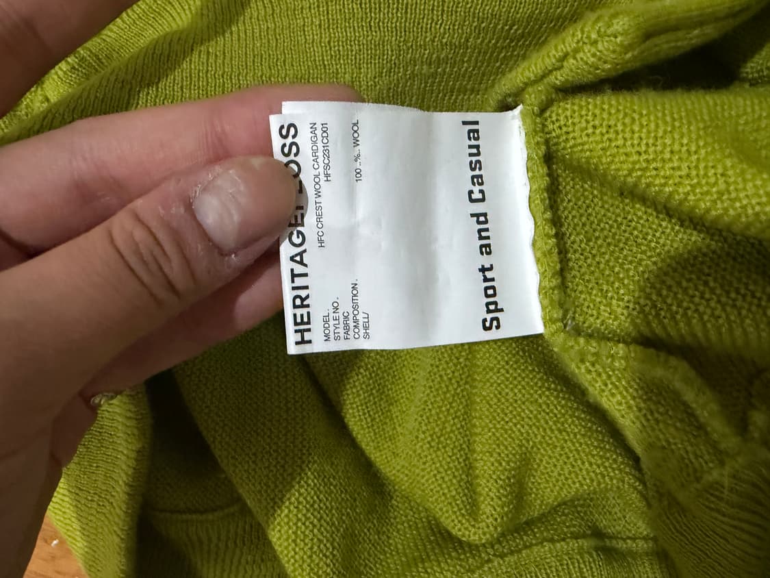 HFC CREST WOOL CARDIGAN / 헤리티지플로스 가디건 상품이미지4