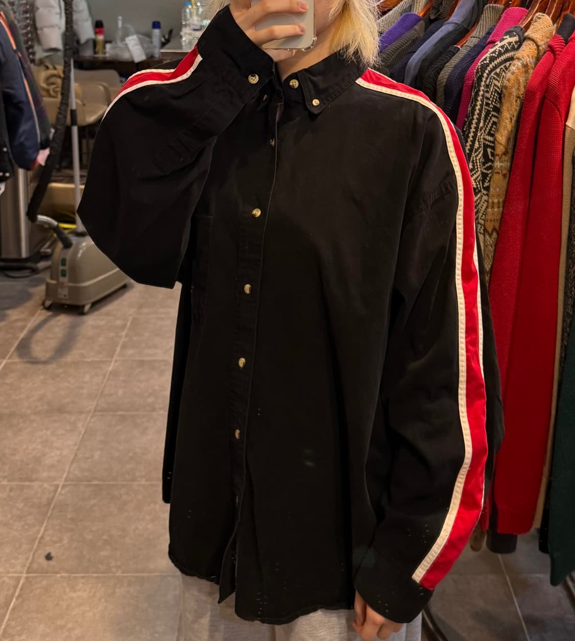 [NO.9] vtg 블랙 셔츠 상품이미지3