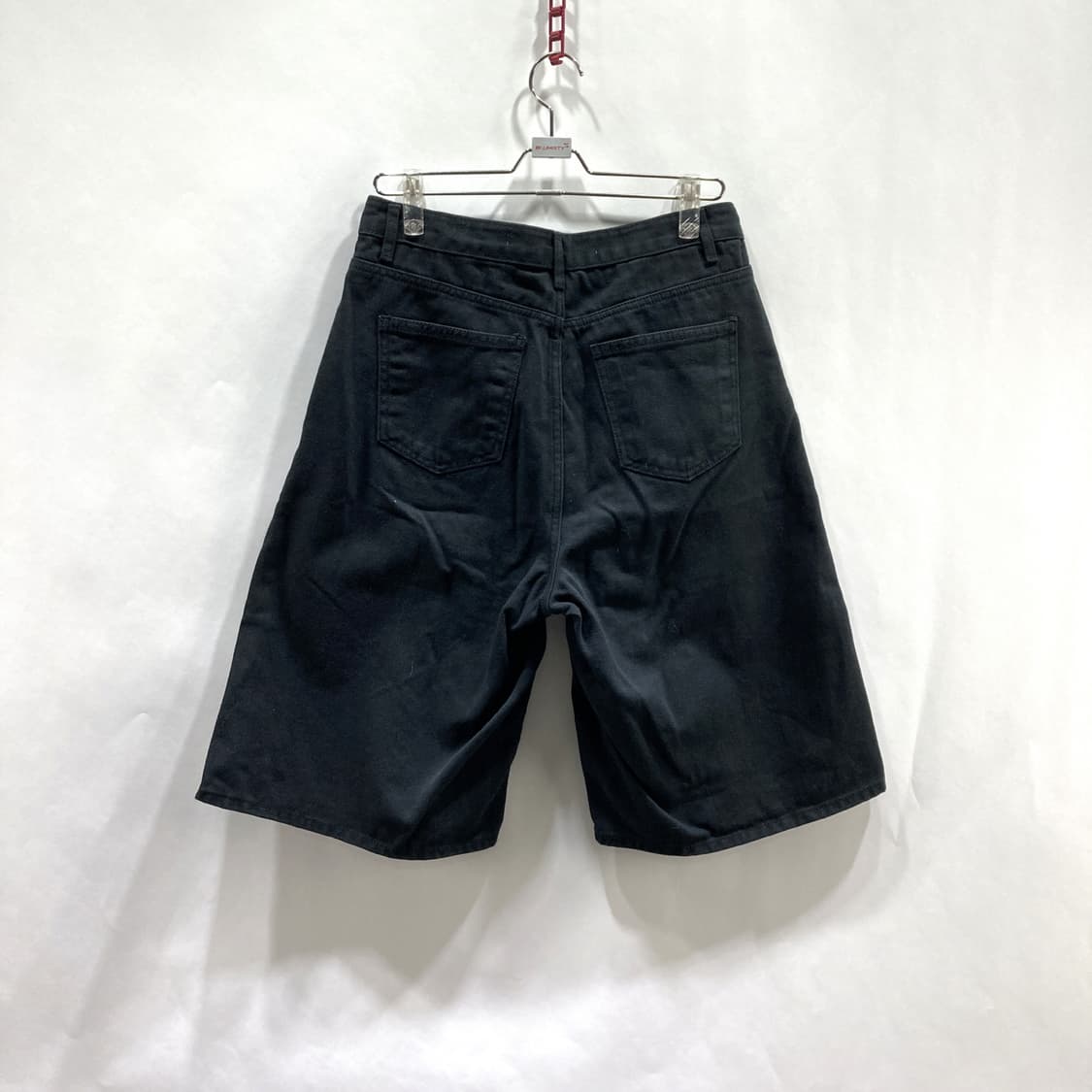 블랙업 여성버뮤다코튼팬츠 블랙 30  상품이미지2