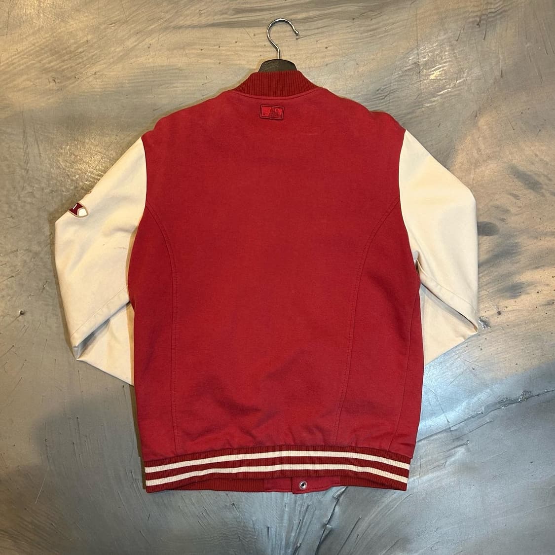 “ MLB “ red varsity jacket 상품이미지6