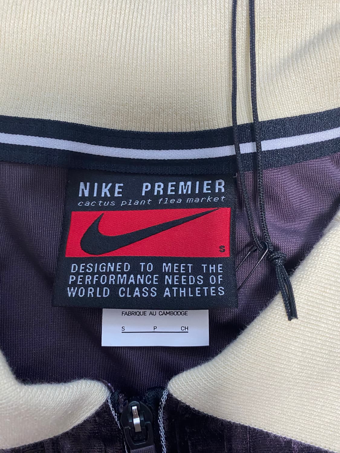 [s] 나이키 x cpfm 사커 저지 버건디 애쉬 상품이미지3