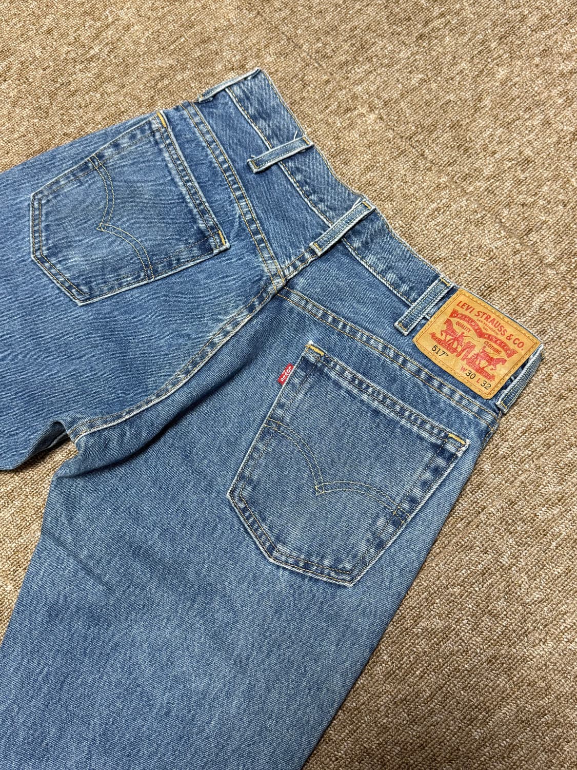 리바이스517 빈티지 플레어 데님 부츠컷 청바지 30x32 팝니다 상품이미지2