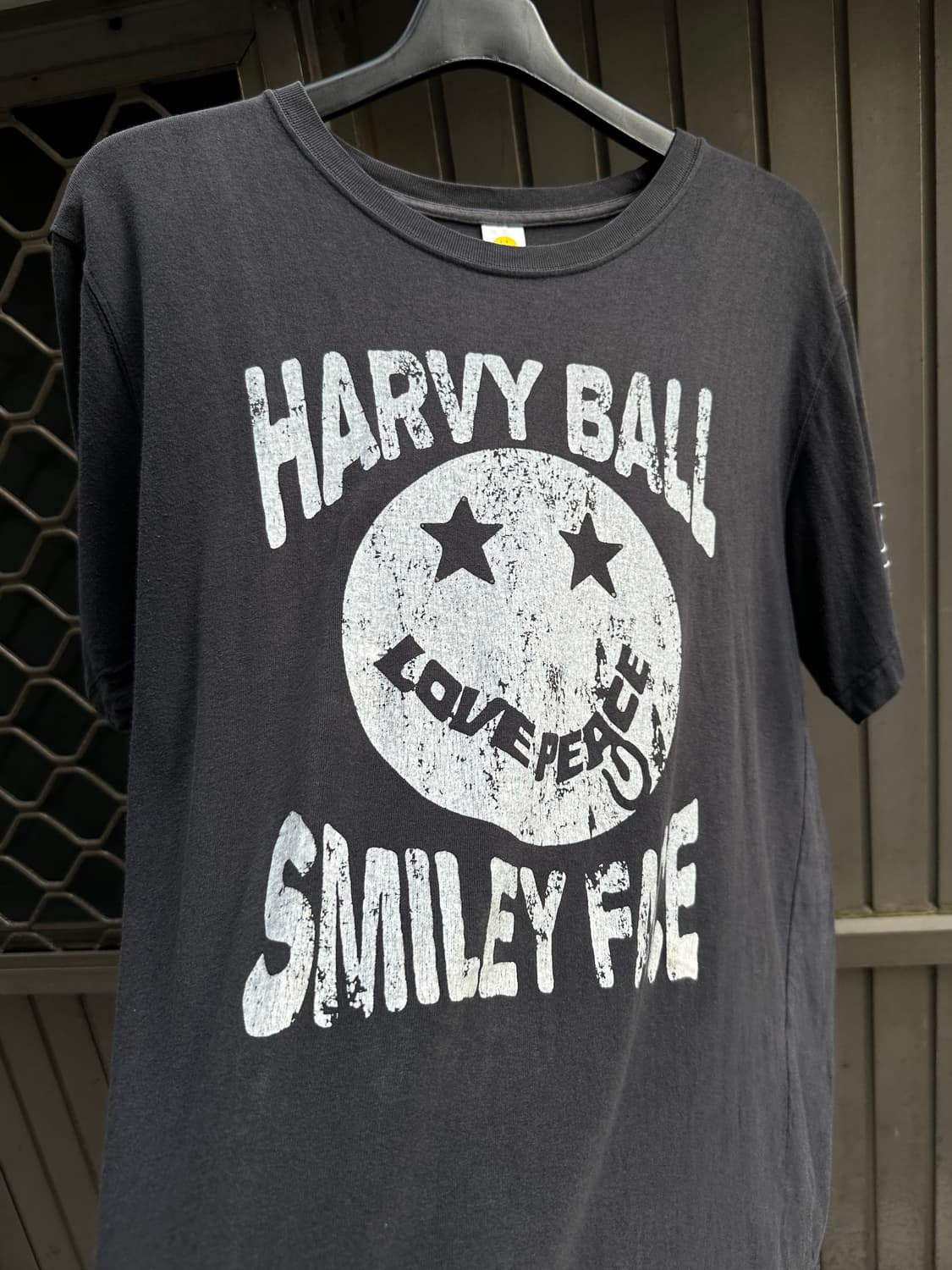 Japanese vintage smiley face printing 상품이미지2