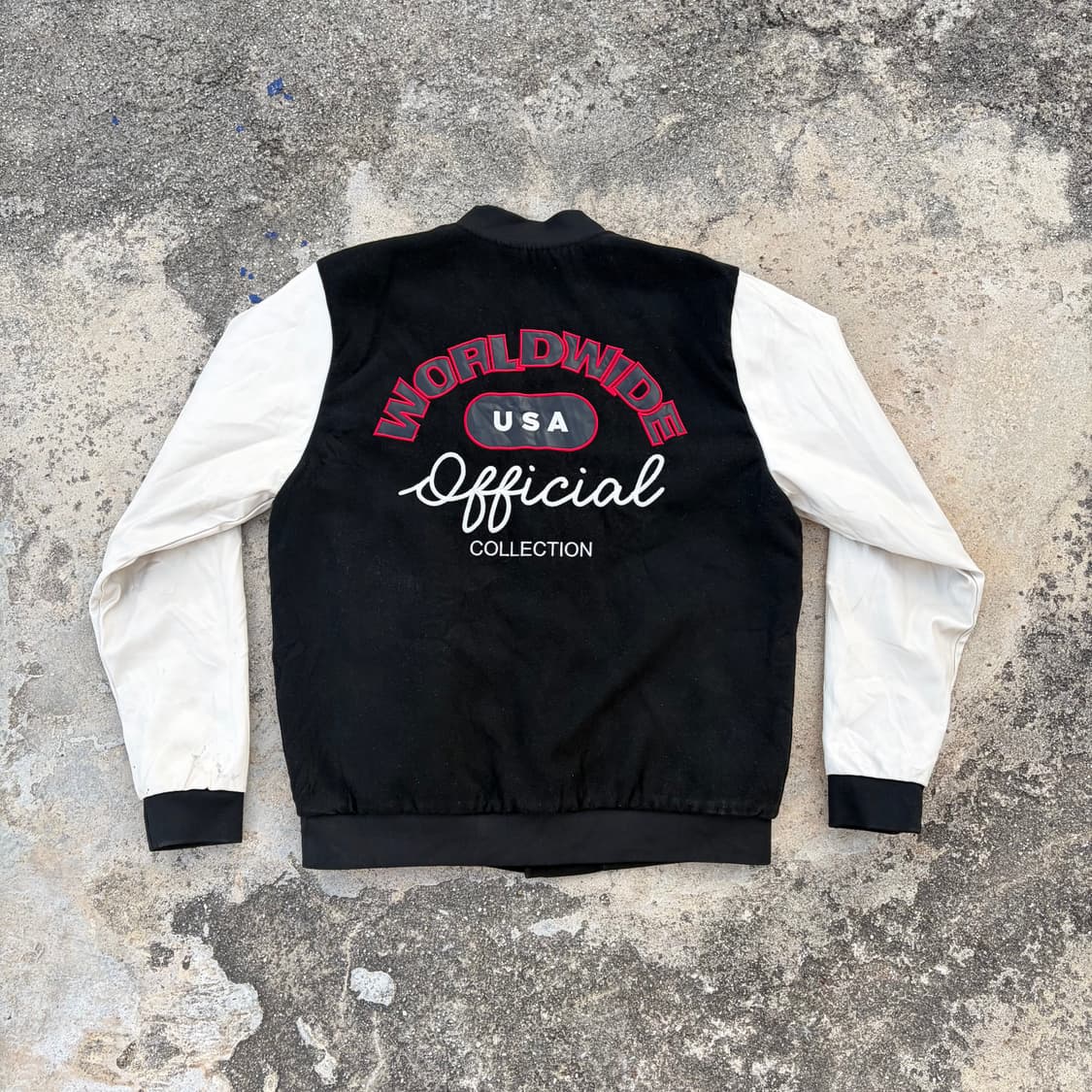 World Wlde 빈티지 울 바시티 자켓 L 상품이미지8