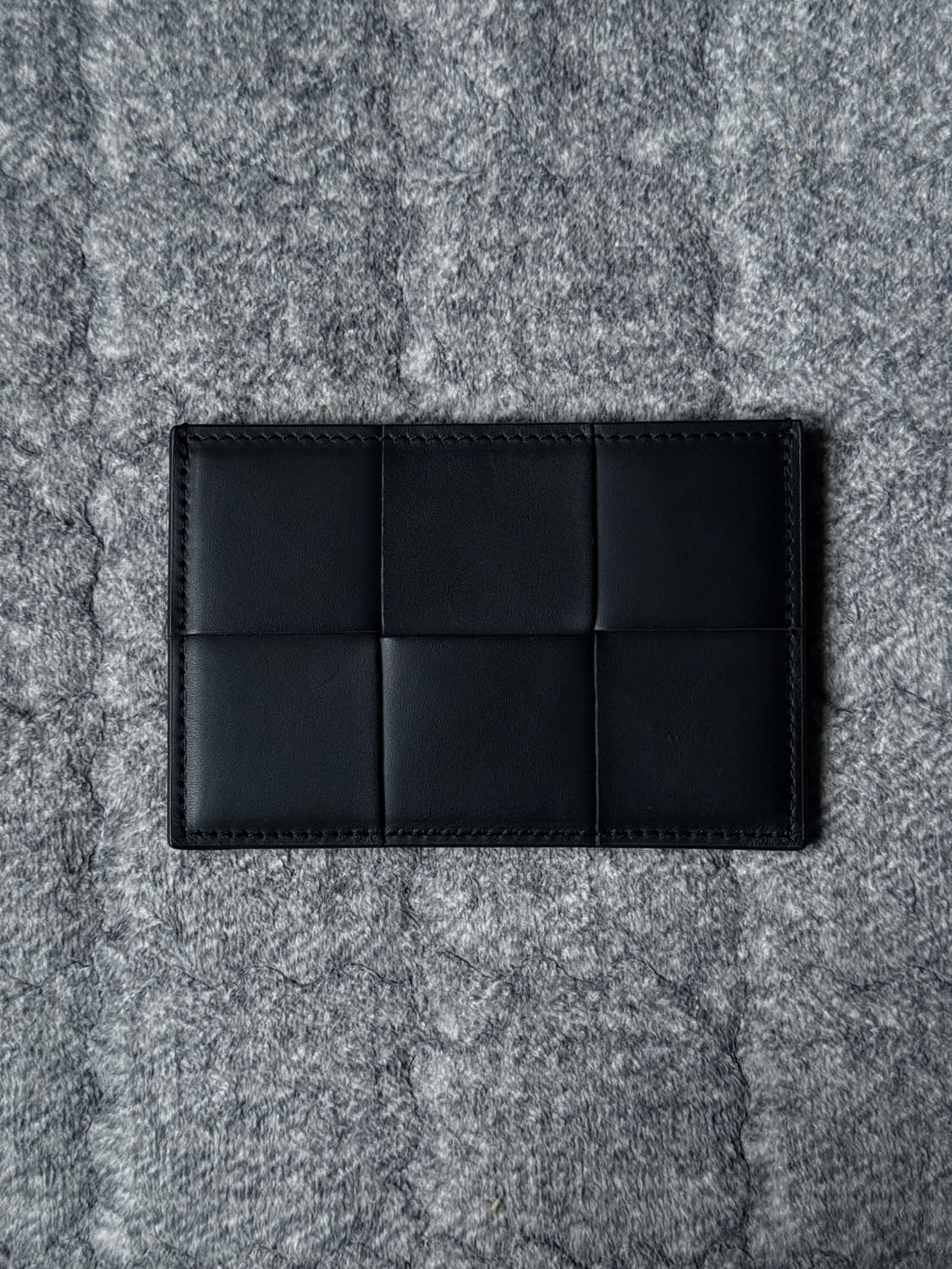 보테가베네타 인트레치아토 카세트 카드지갑 블랙 상품이미지1