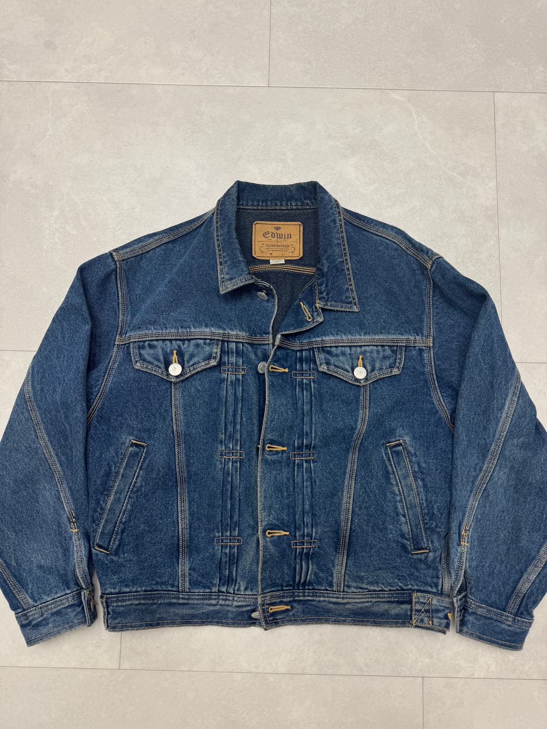에드윈 데님 트러커 자켓 상품이미지1