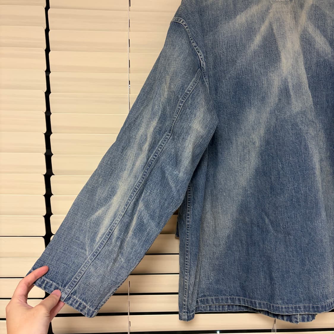 바우와우 24SS Bowwow US Army M40 데님 커버올 자켓 L 상품이미지10