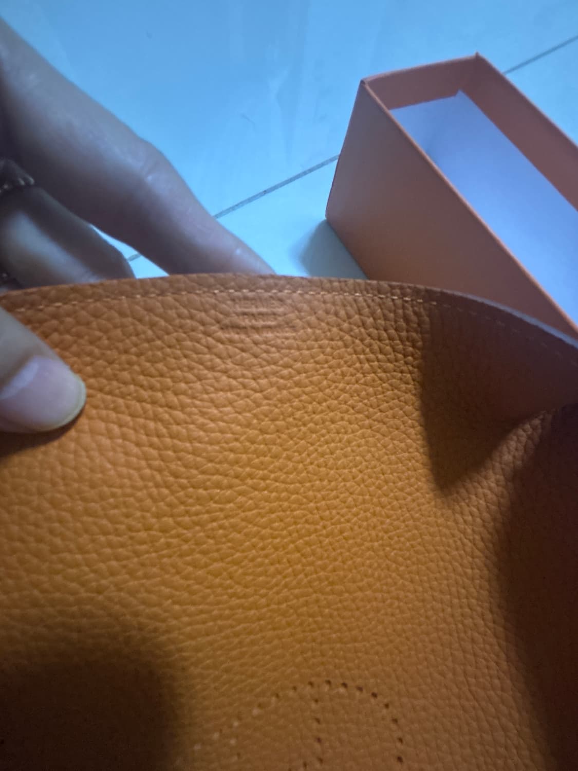 정품 에르메스 Oval H 트레이 25 실버 클레망스 트레이 상품이미지6