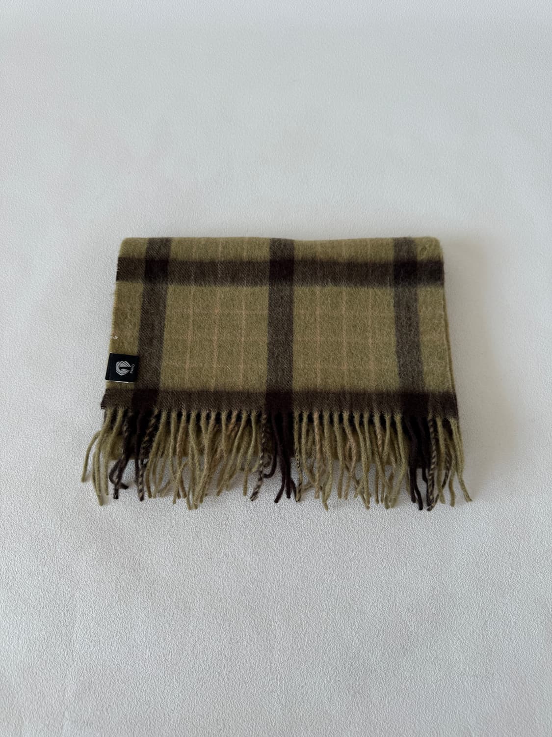 Pre owned 체크 머플러 상품이미지1