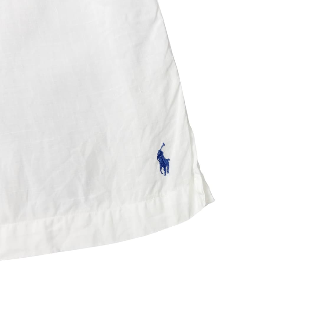 (M) 폴로 랄프로렌 리넨 반팔 셔츠 화이트 상품이미지3