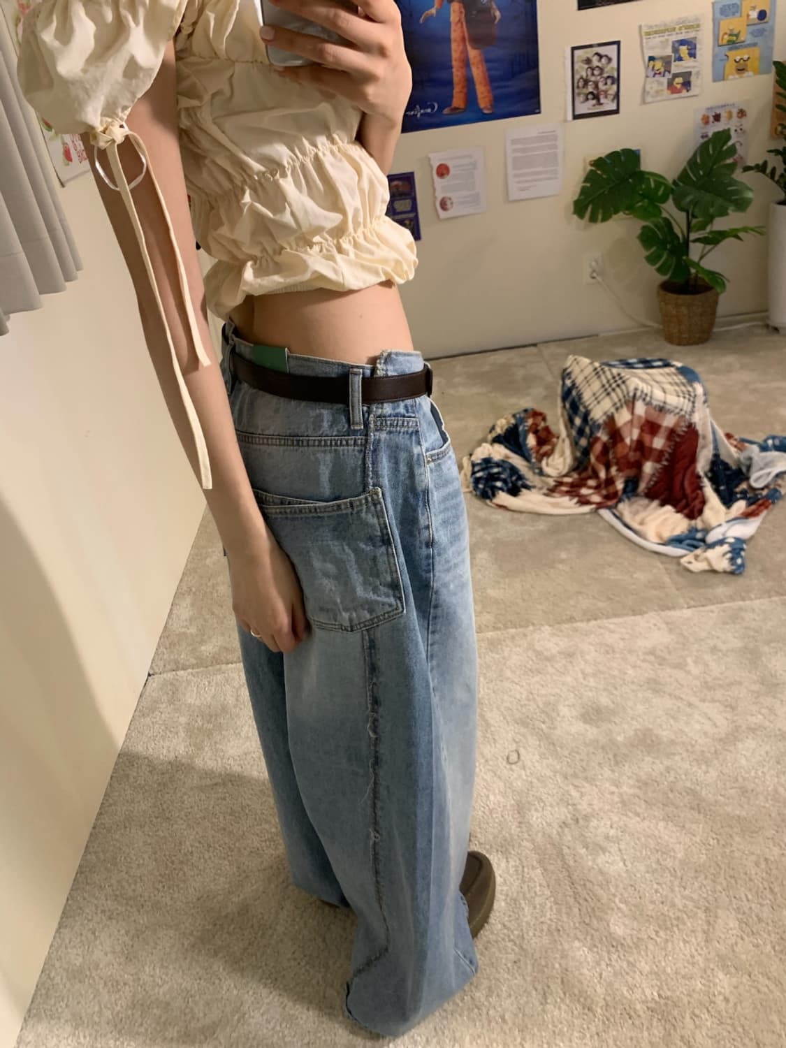 보우아카이브 더블 포켓 데님팬츠 상품이미지4