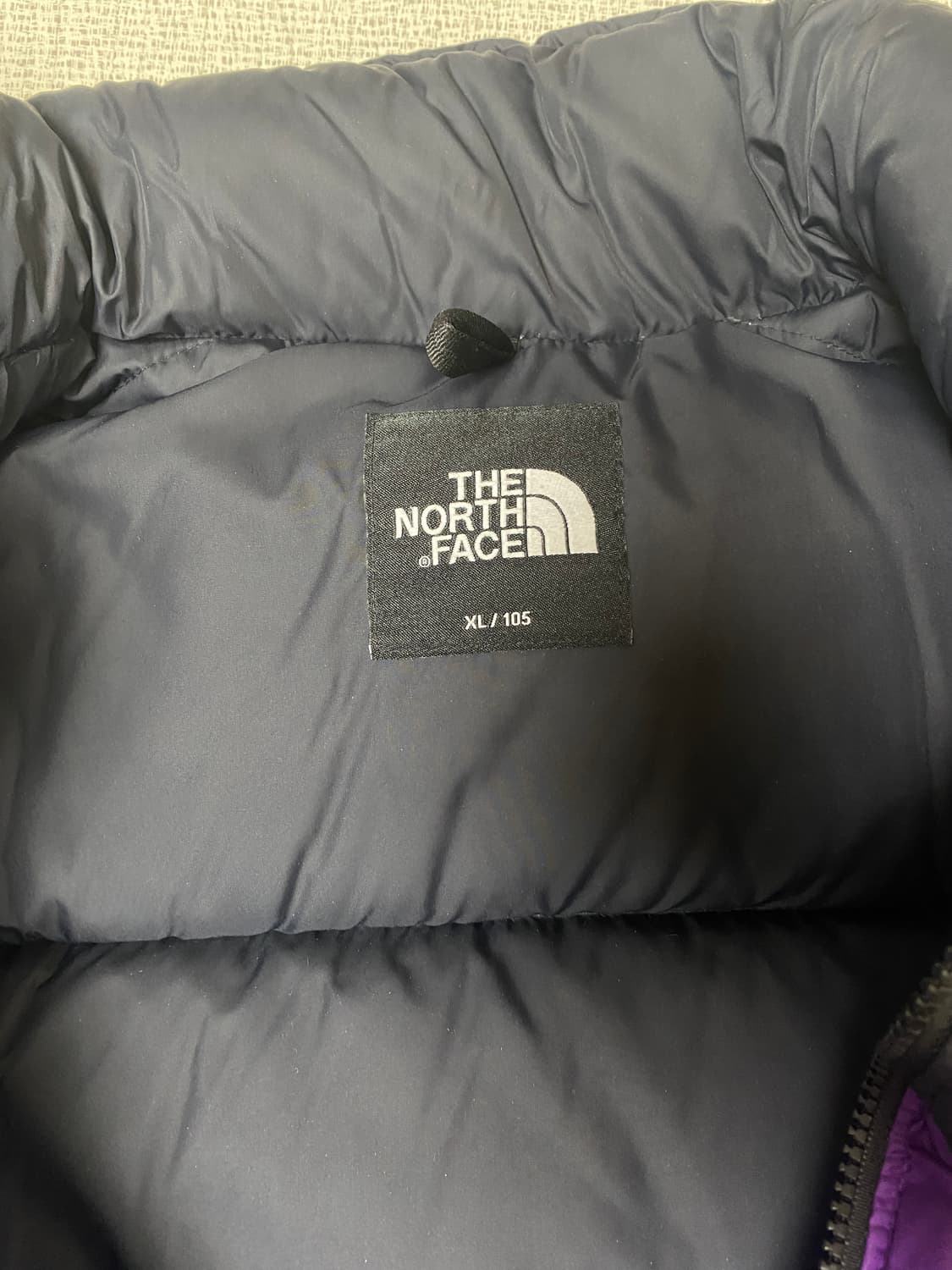 노스페이스 눕시 퍼플 패딩 상품이미지4