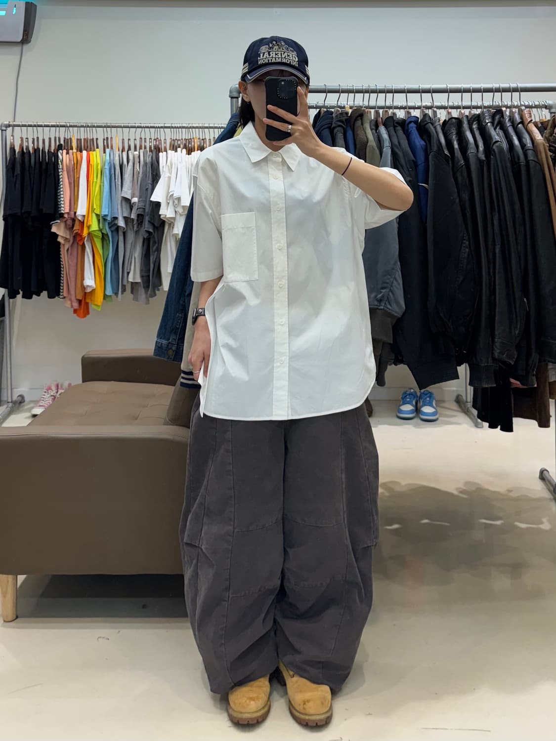 솔리드 옴므 반팔 셔츠 상품이미지6