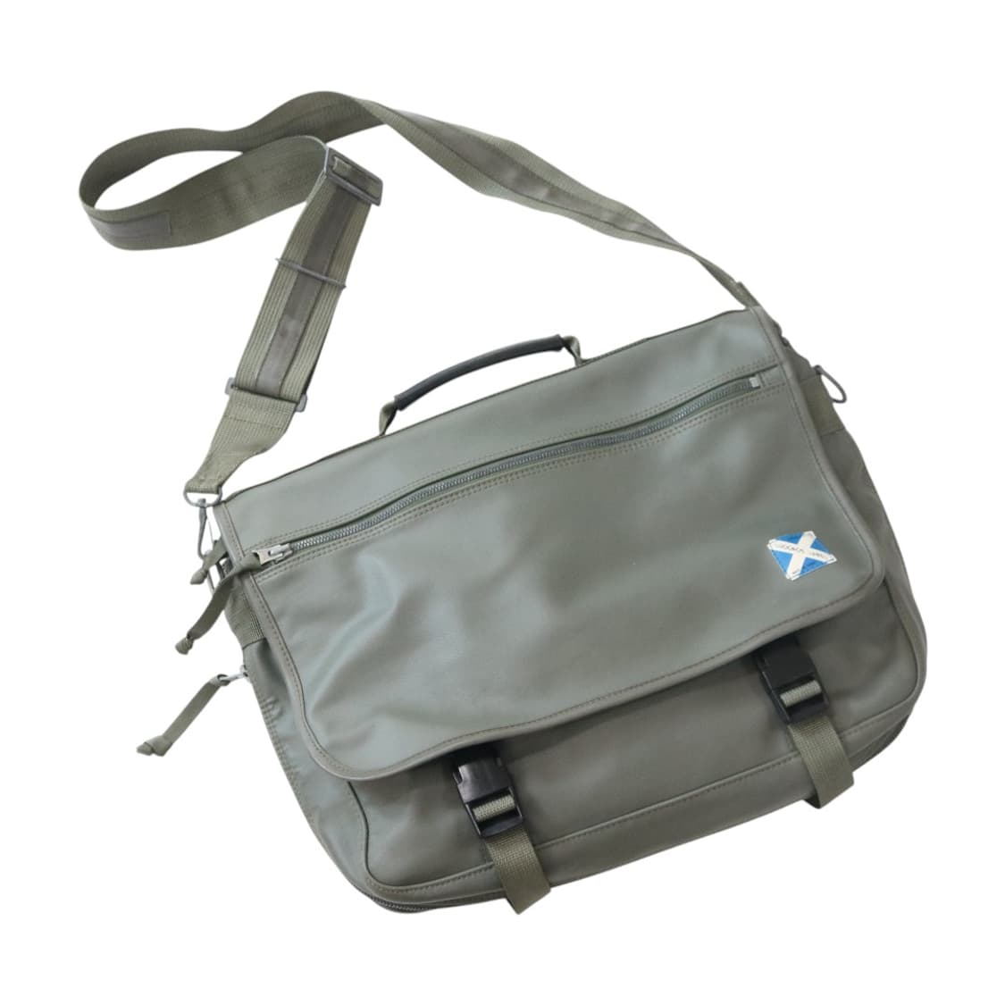 포터 러기지 라벨 뉴 라이너 카키 메신저 크로스백 상품이미지1