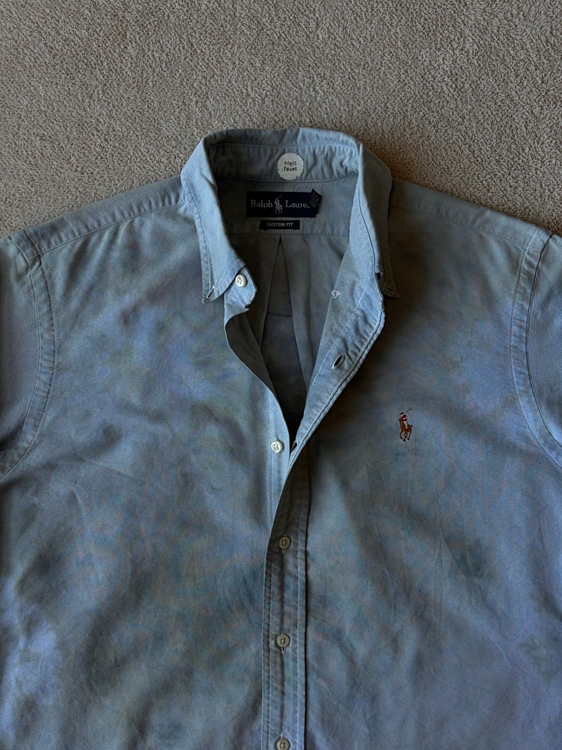 폴로 MATT FAUST 커스텀 타이다이 버튼다운 셔츠 상품이미지4