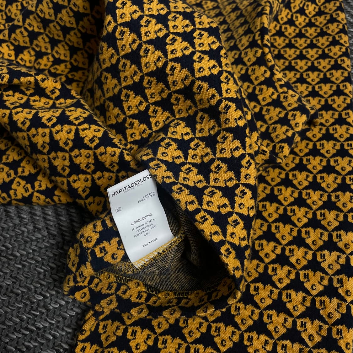 헤리티지플로스 모노그램 패턴 스웨터y 3444 상품이미지6