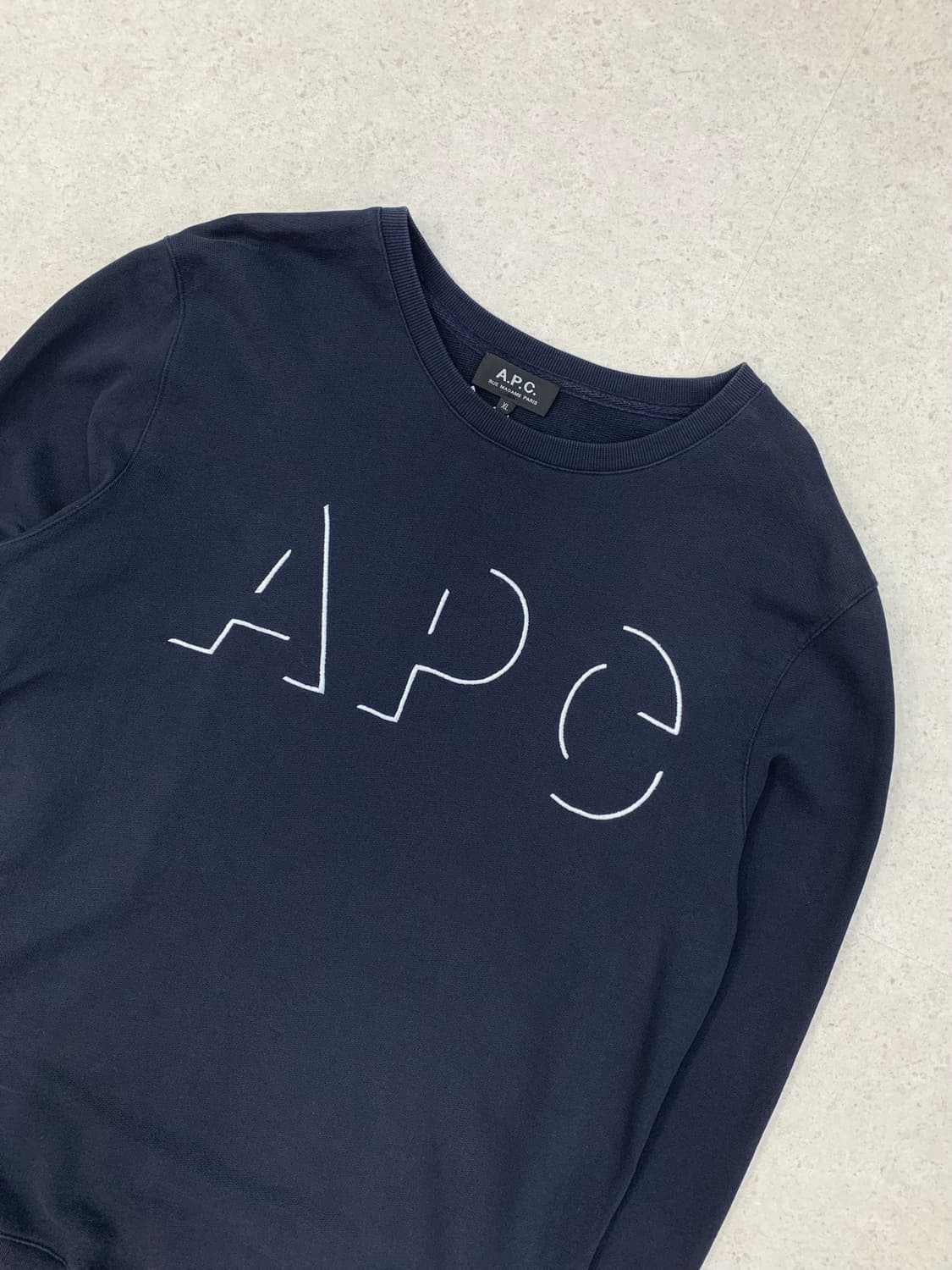 A.P.C 아페쎄 빅로고 스웻셔츠 상품이미지2