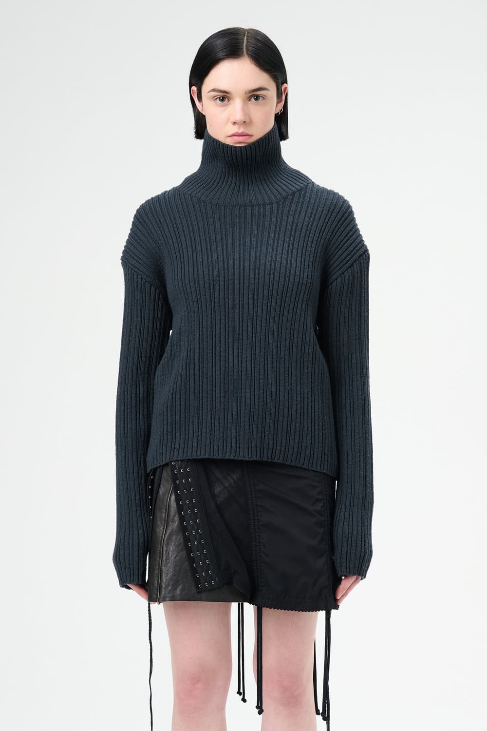 [34,36]아워레가시 COMPACT FUNNEL 니트 상품이미지2