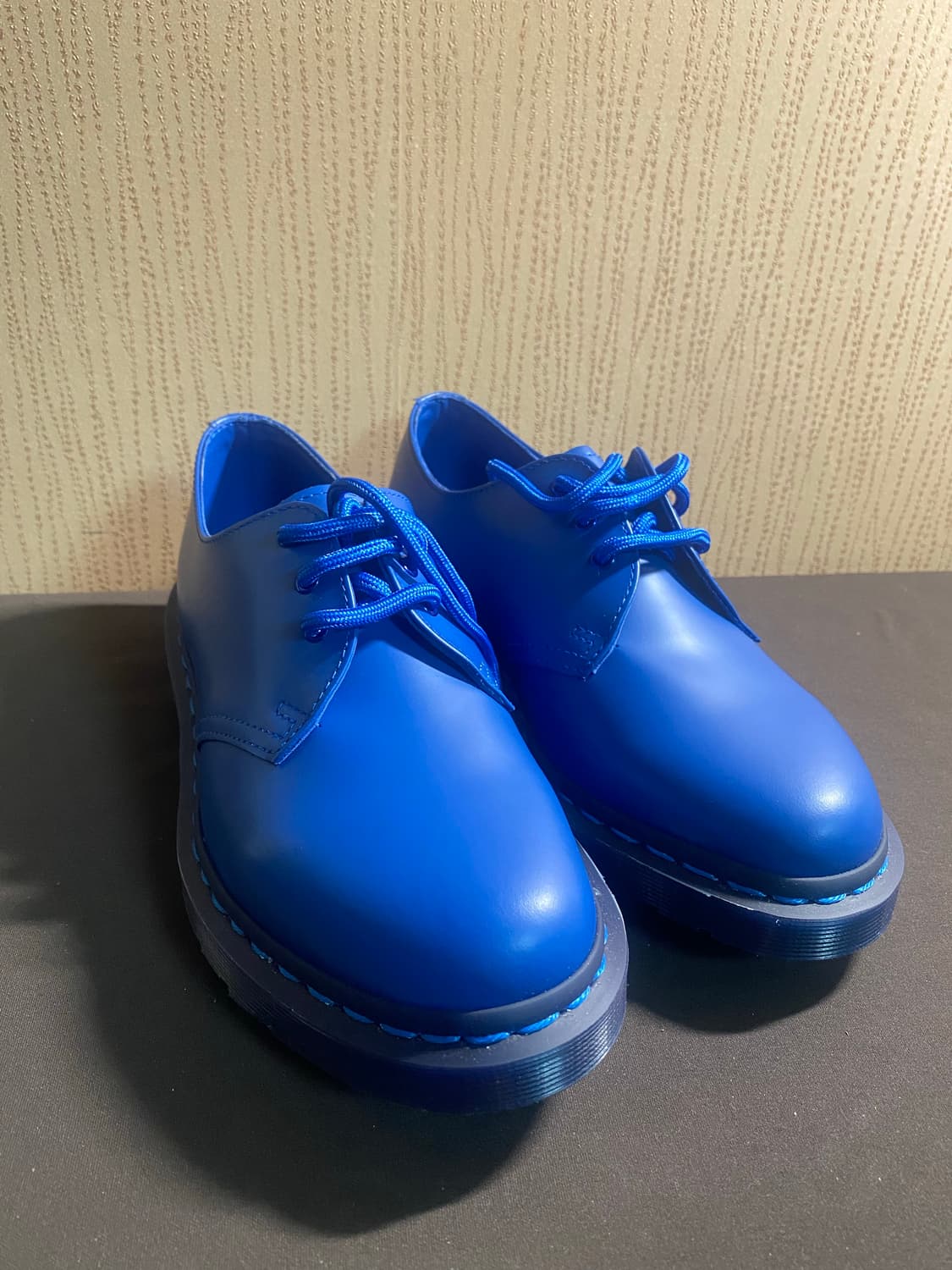 닥터마틴 1461 스무스 블루 3홀 UK6 상품이미지3