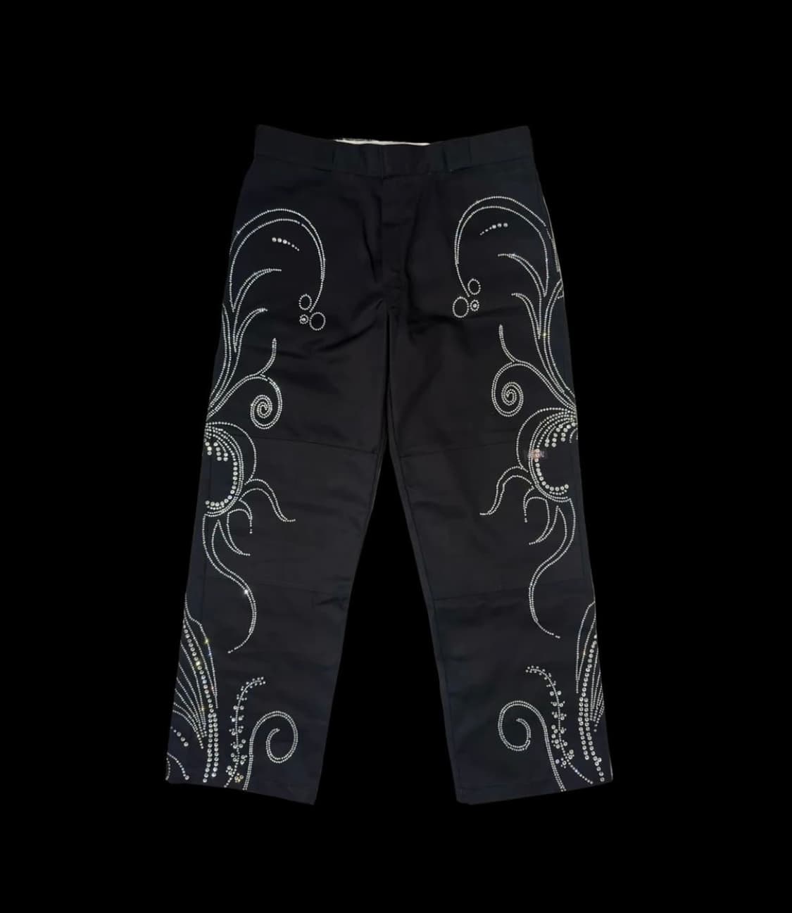 Endless denim black&red 워크 팬츠 34 상품이미지2