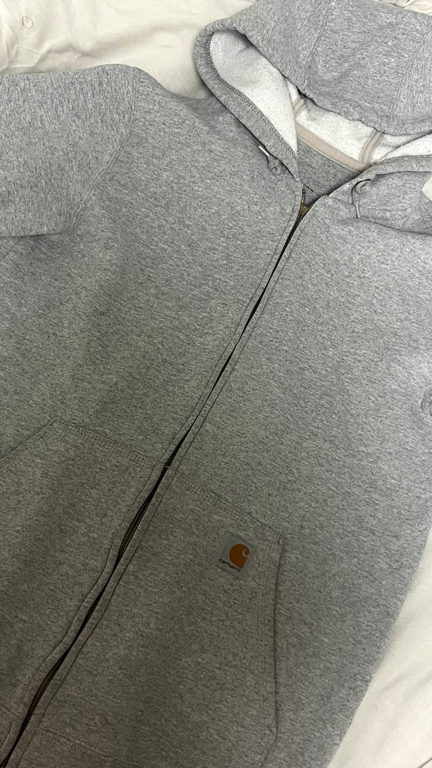 칼하트 그레이 후드집업 상품이미지3