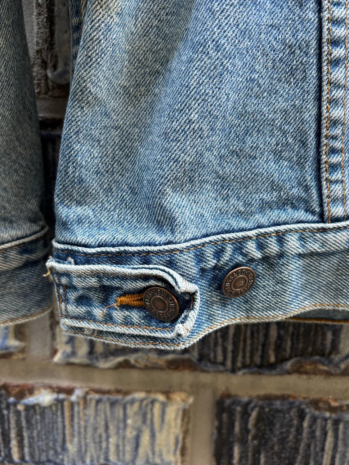 90s 리바이스 오렌지탭 데님트러커 4rd 상품이미지6