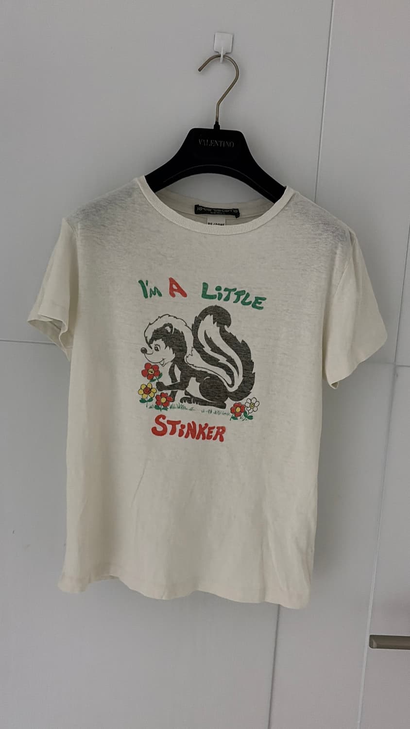 RE/DONE 10 corso como 스컹크 티셔츠 44,55 정품 상품이미지4