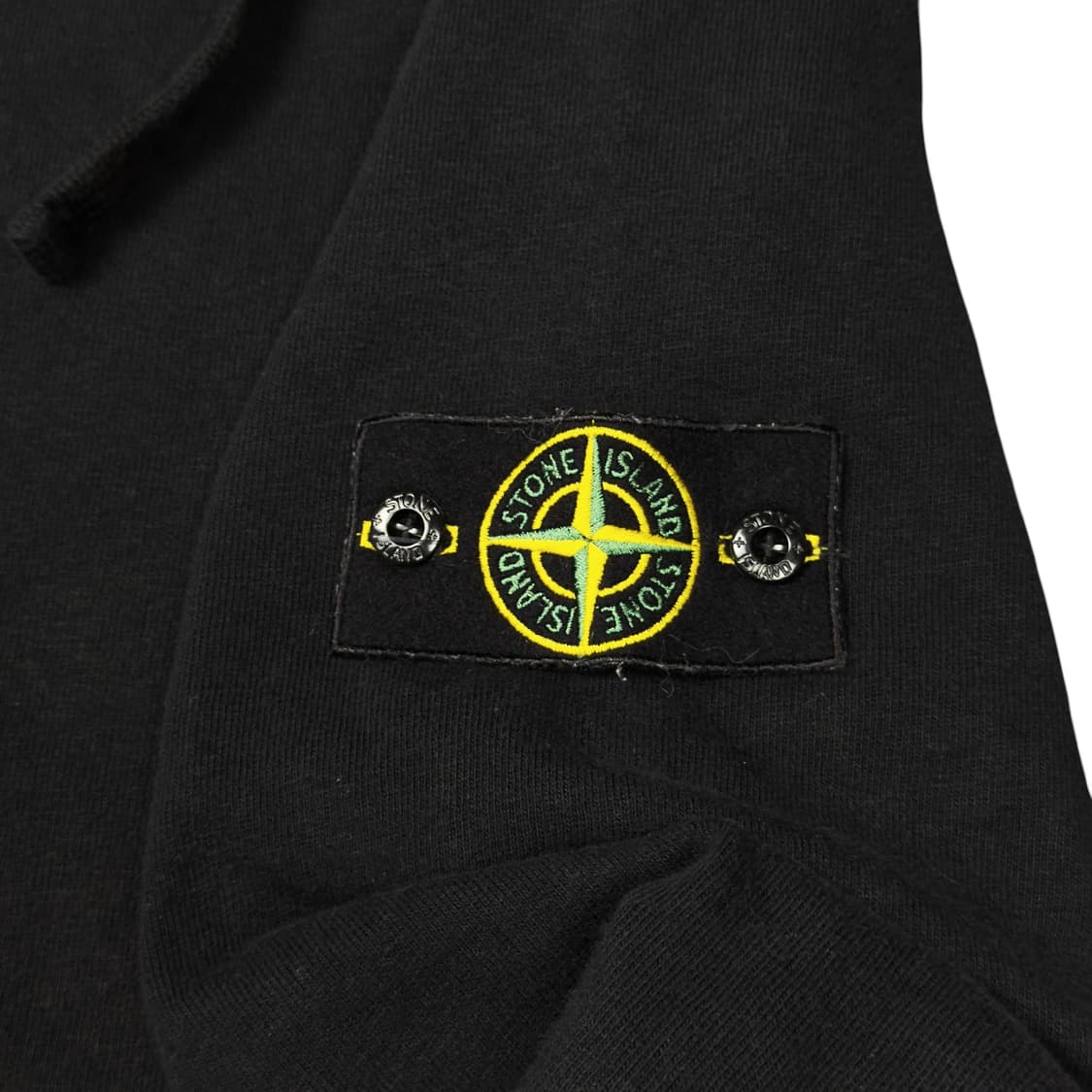 (L) 스톤 아일랜드 와펜 후드집업 블랙 상품이미지2