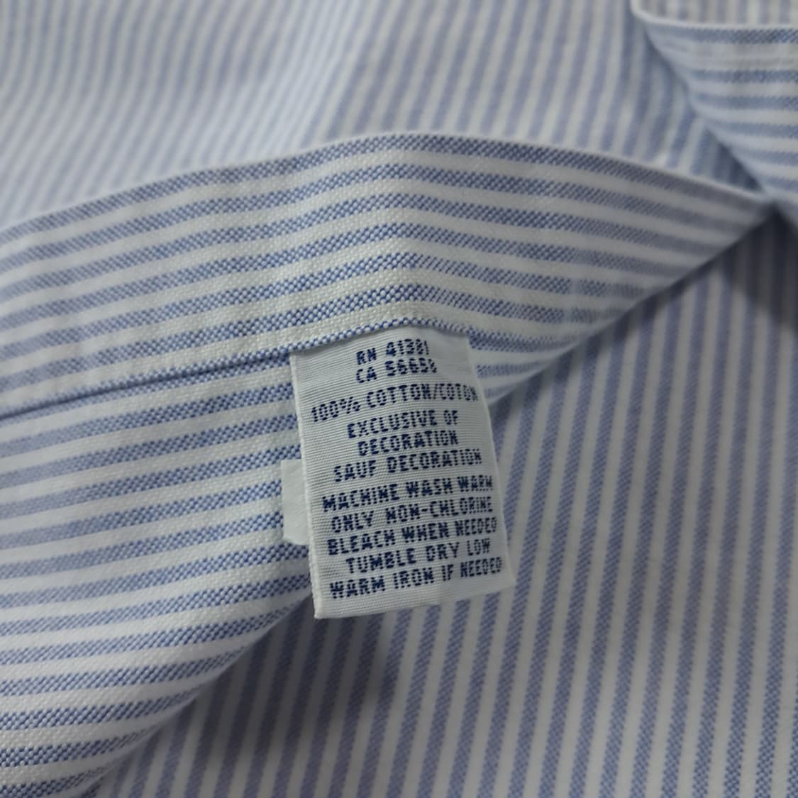 CK289 2XLT 폴로 00s 클래식 스트라이프 셔츠 남방 상품이미지5