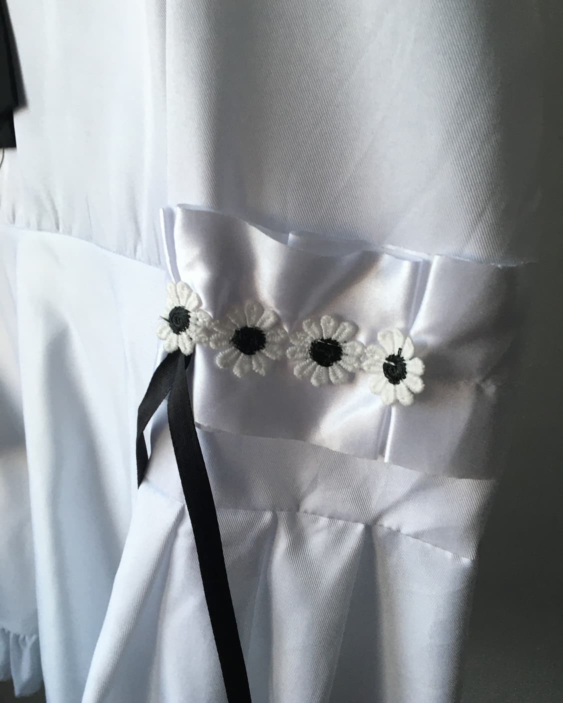 Frill ribbon dress 상품이미지5