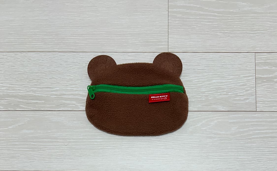 헬로키티 가챠 후와후와 페이스 파우치 트레이시 상품이미지2