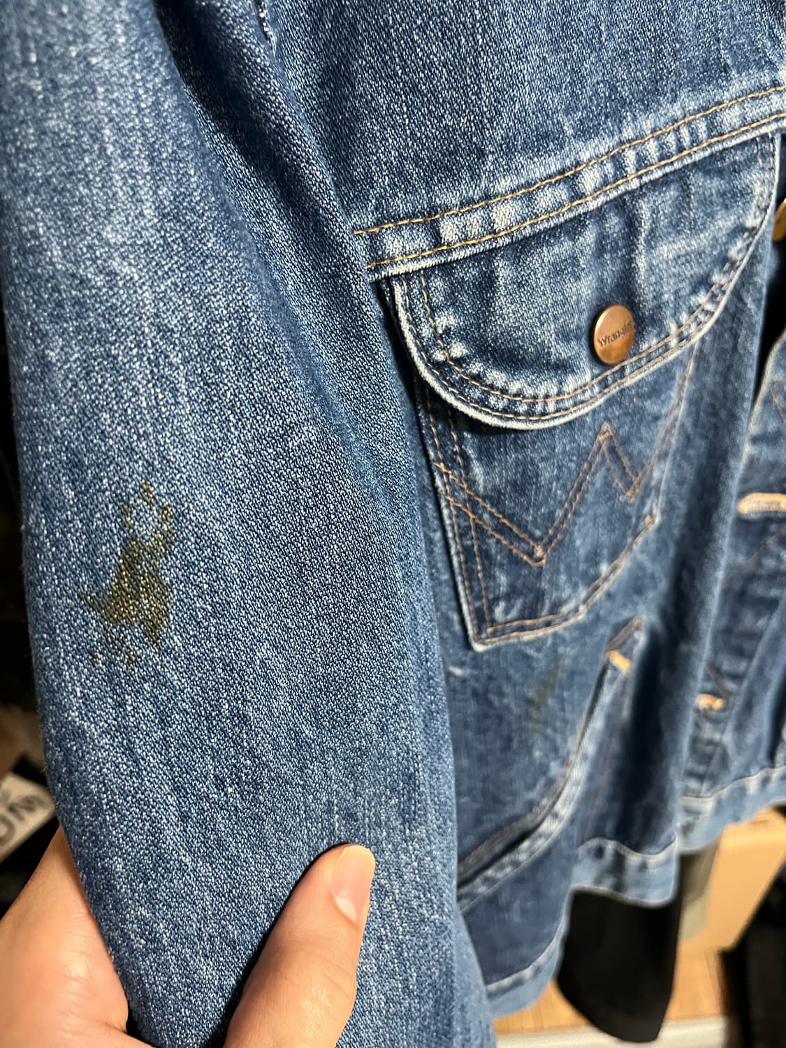 44) 80~90s 랭글러 데님 자켓 상품이미지4