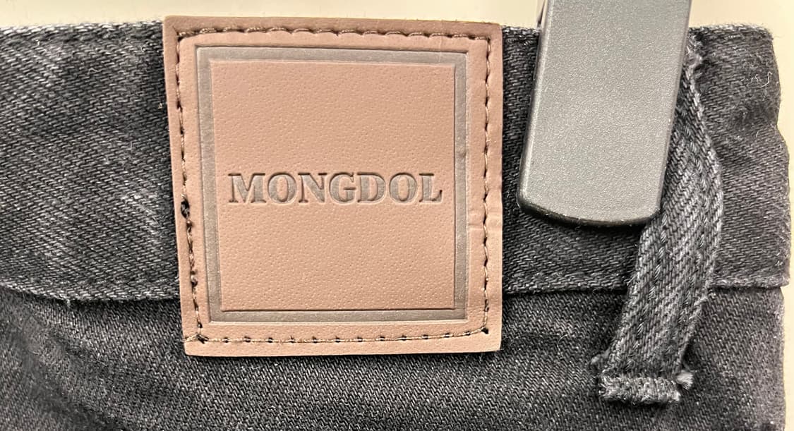몽돌 MONGDOL 플레어 데님 팬츠 M 상품이미지4