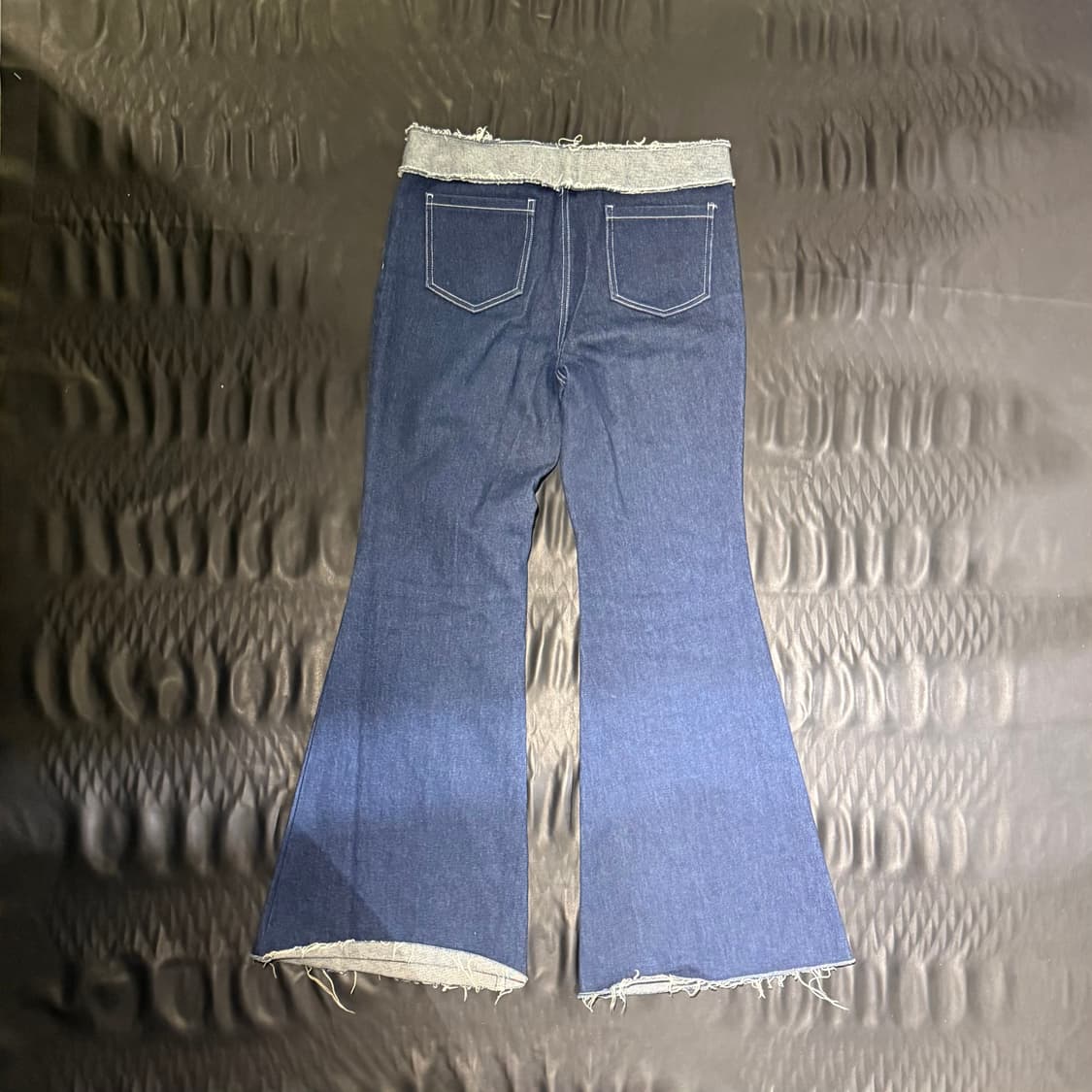 렉토 플레어 로우라이즈 데님팬츠 상품이미지2