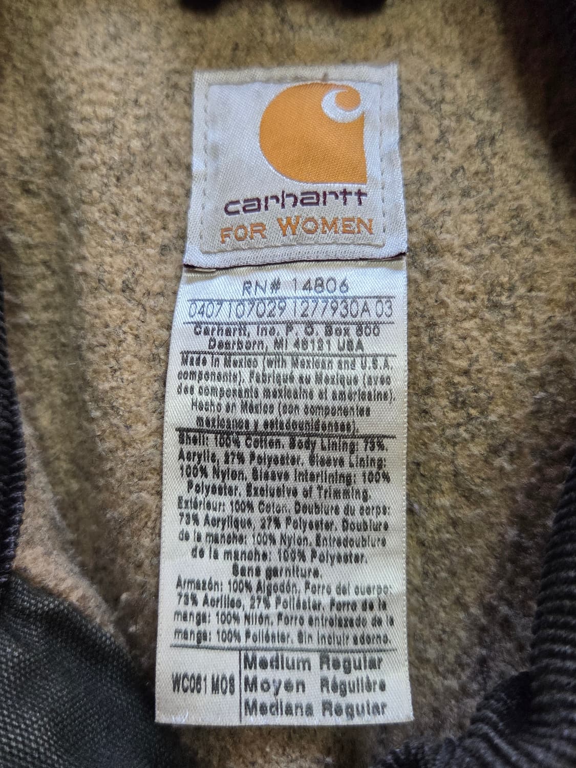 칼하트 wc061 모스그린 상품이미지3