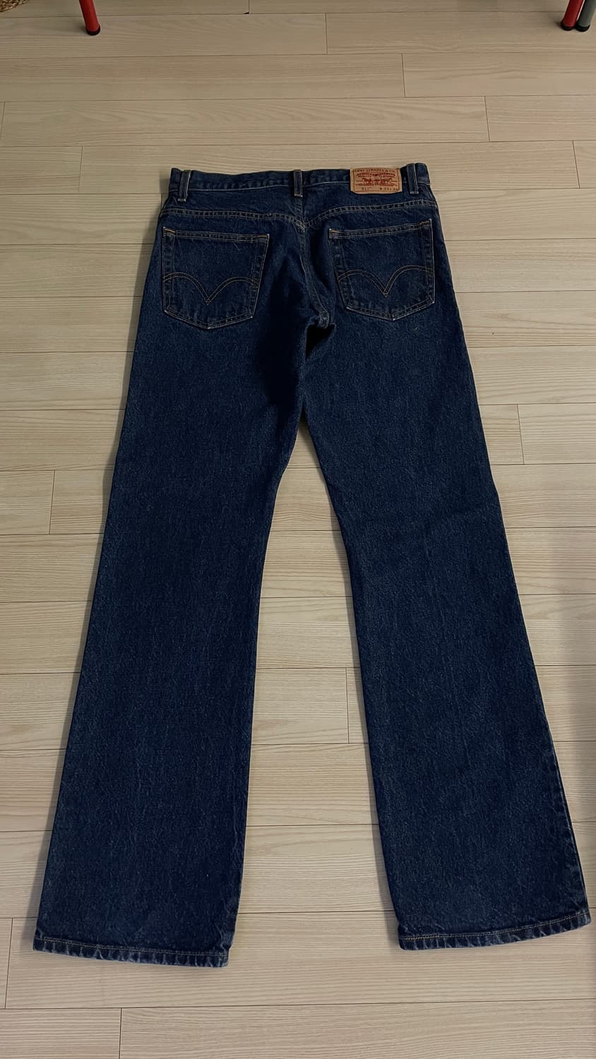 리바이스 517 부츠컷 (33/34) 진청 팝니다 상품이미지2