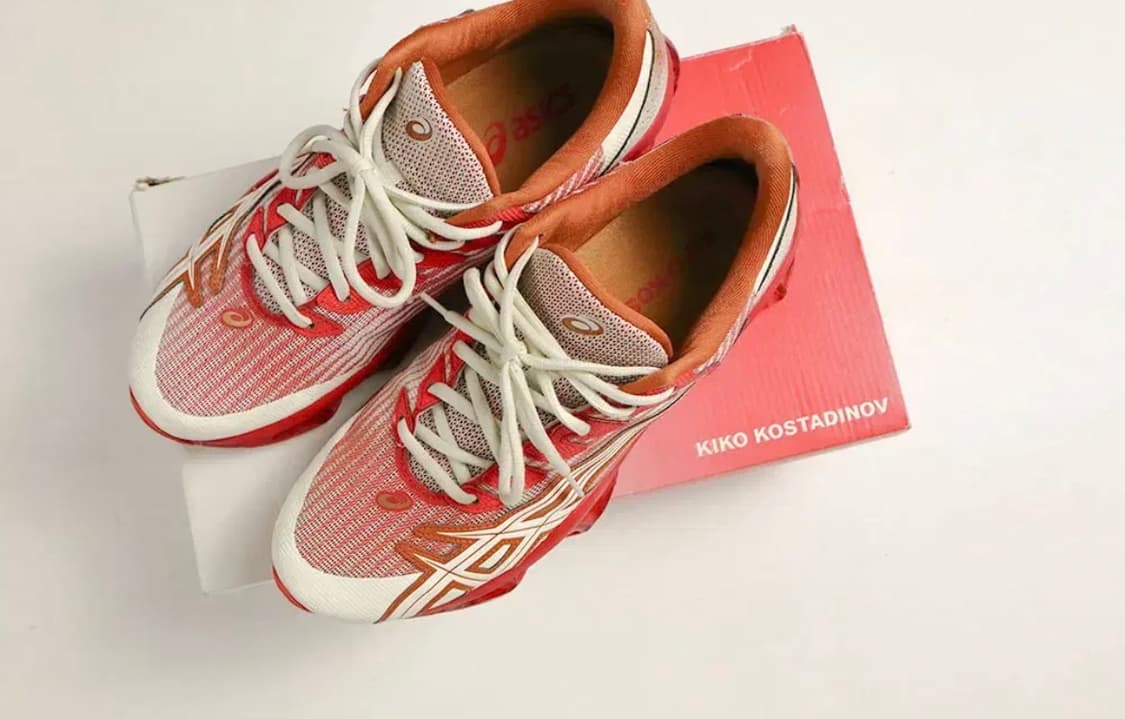 아식스 x 키코 코스타디노브 젤 퀀텀 레비트랙 애플 레드 (280) 상품이미지9