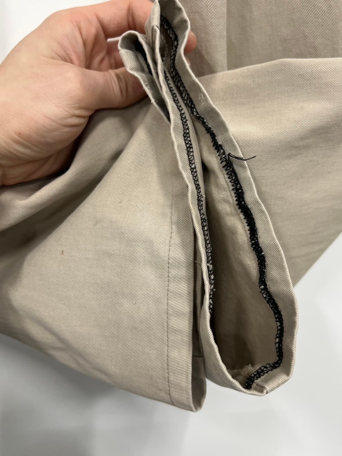 폴로 랄프로렌 더블 플리츠 베이지 치노 팬츠 상품이미지7