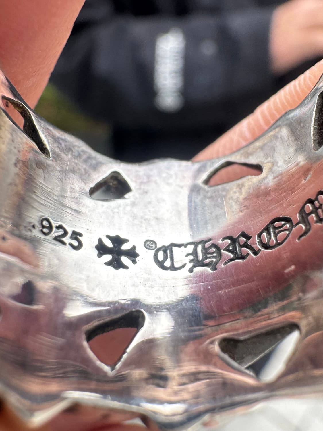 크롬하츠 반지 세메터리 스퀘어링 상품이미지4