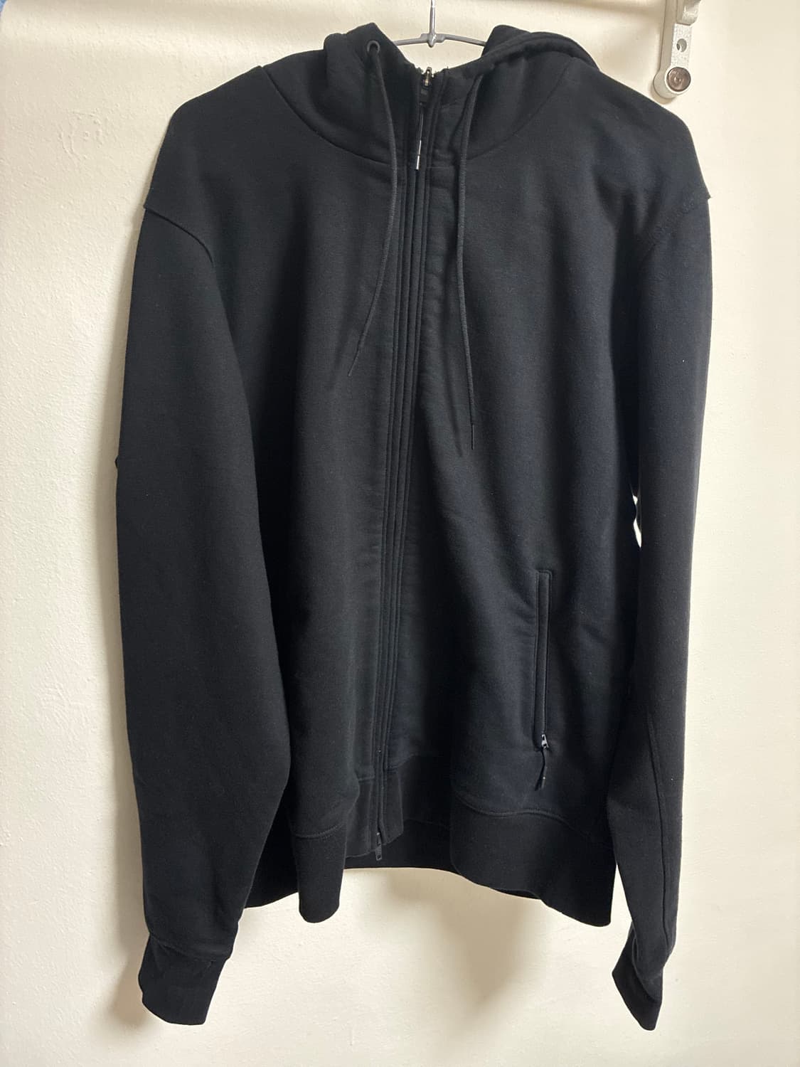 Y-3 요지야마모토 후드집업 블랙 M 상품이미지4