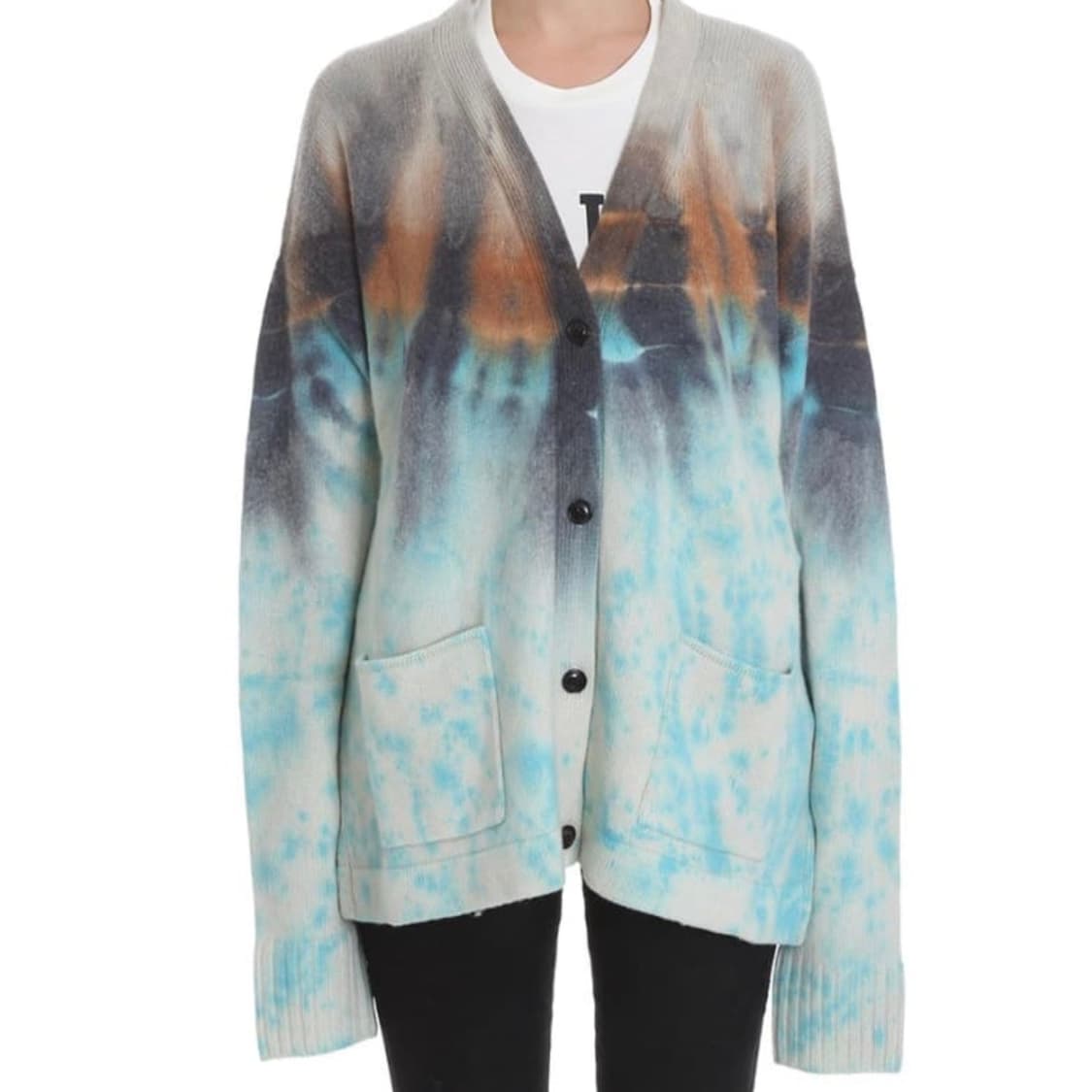 [S+급/L] 아미리 캐시미어 가디건 국내 매장판 상품이미지8