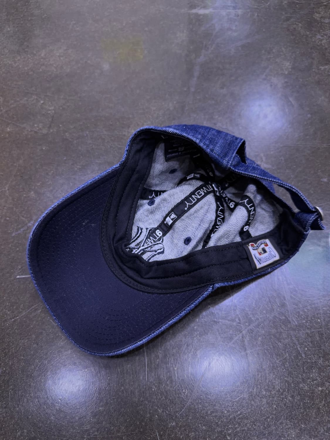 뉴에라 MLB 뉴욕 양키스 NY 데님 볼캡 유스 야구모자 상품이미지5