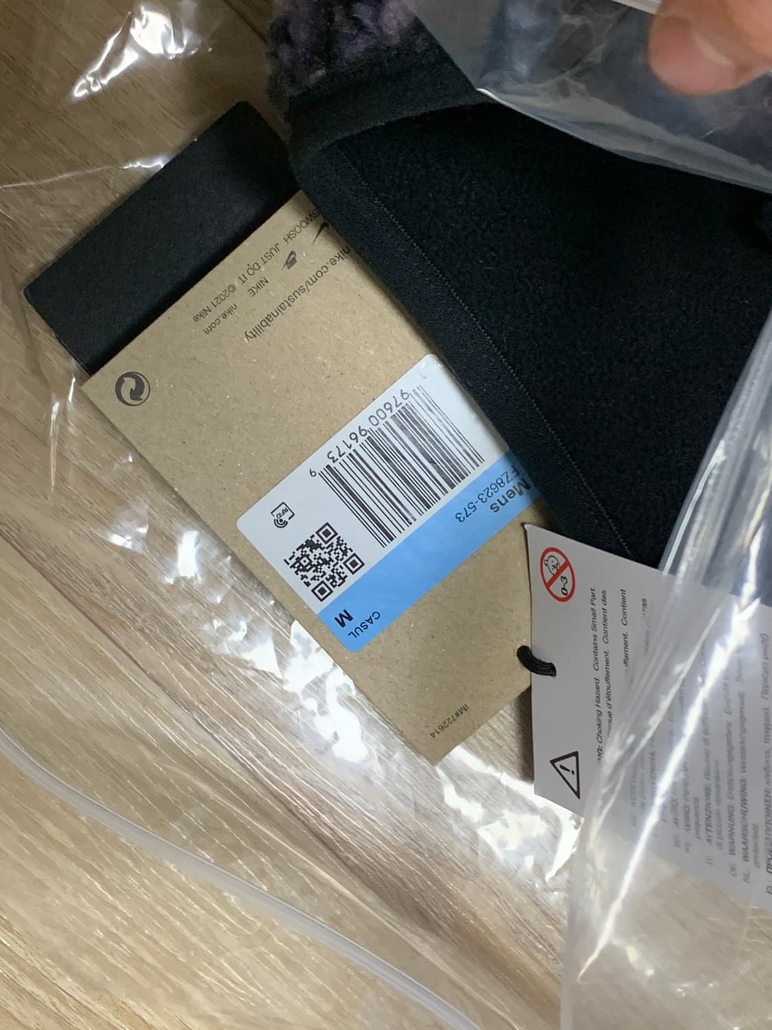 나이키 ACG 캔웰 글레이셔 아노락 다크 레이즌 블랙 - 아시아 m 상품이미지3