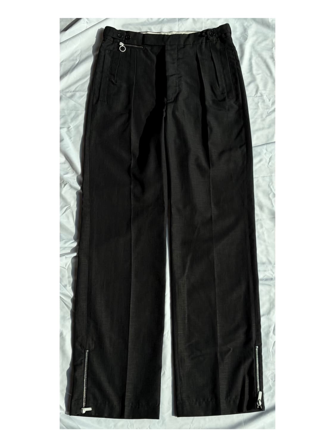 라프시몬스 컬렉션 피스 앵클 지퍼 트라우저 팬츠 아카이브 상품이미지2